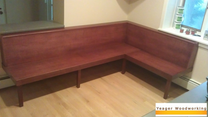 built in dining bench